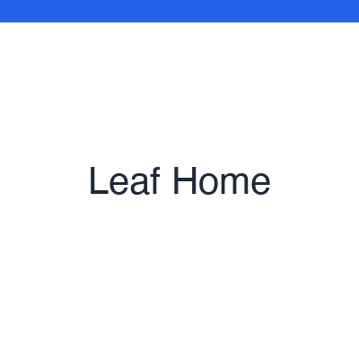 Leaf Home Stair Lift logo